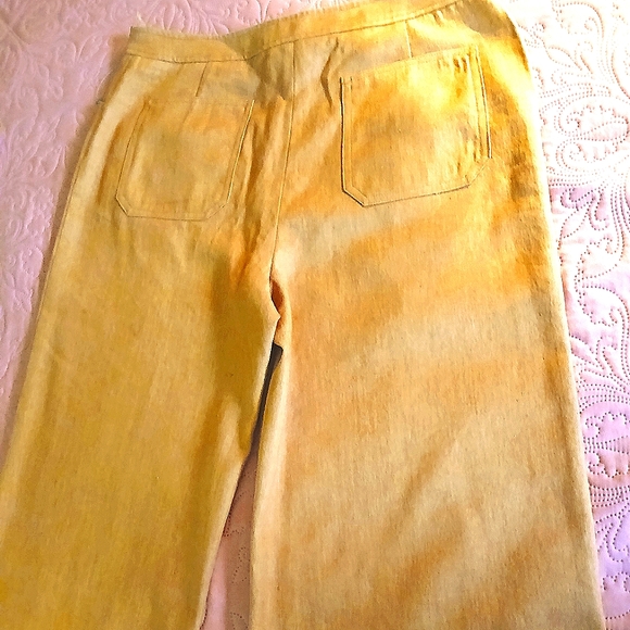 MAXMARA WEEKEND SLACKS/TROUSERS BURNT ORANGE SIZE 10, - Picture 9 of 9